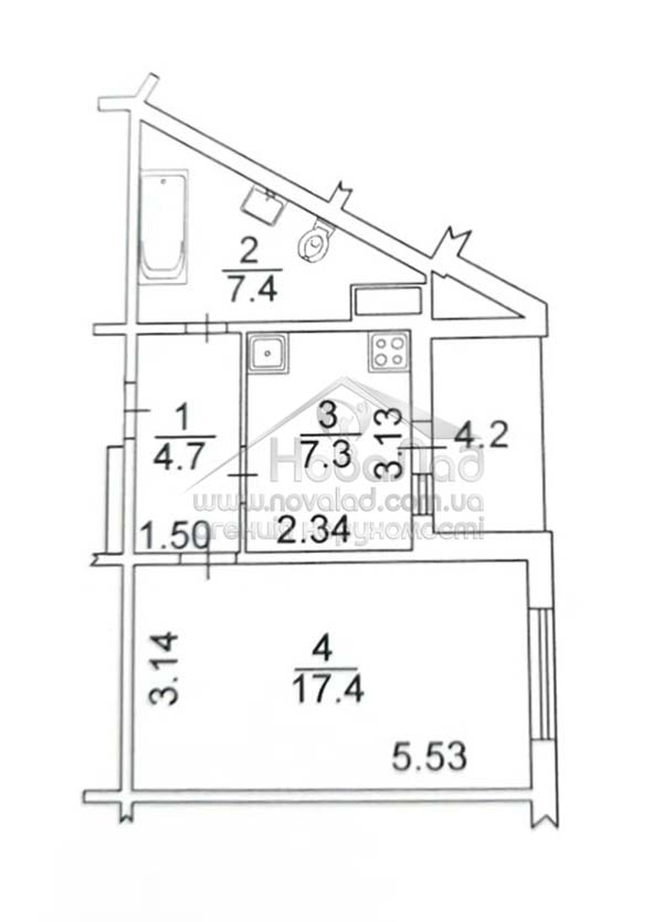 Предлагается аккуратная 1-ком квартира 41м2, ЖК Патриотика Осокорки, укомплектована. Фото - 17