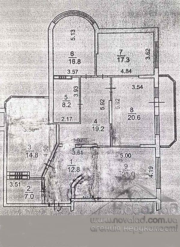 Просторная, видовая 4-ком квартира с дорогим ремонтом, 5 мин. М Осокорки. Фото - 21