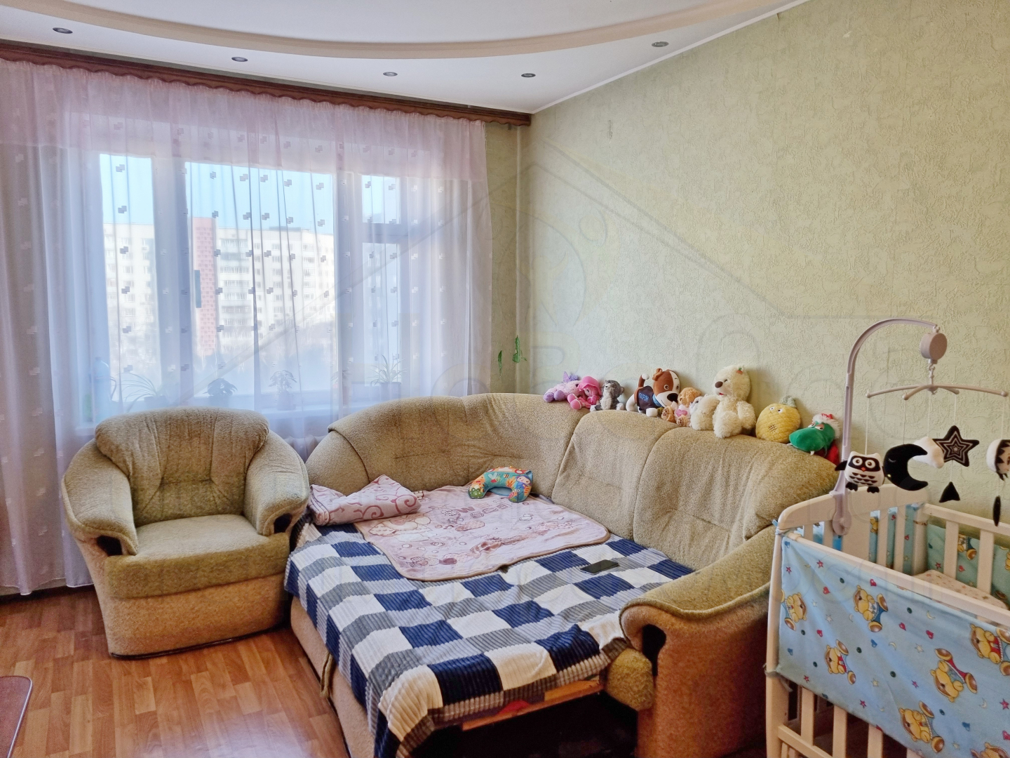 1 кімнатна квартира 39м2, 6/9 з косметикою в районі Мегацентр. Фото 1