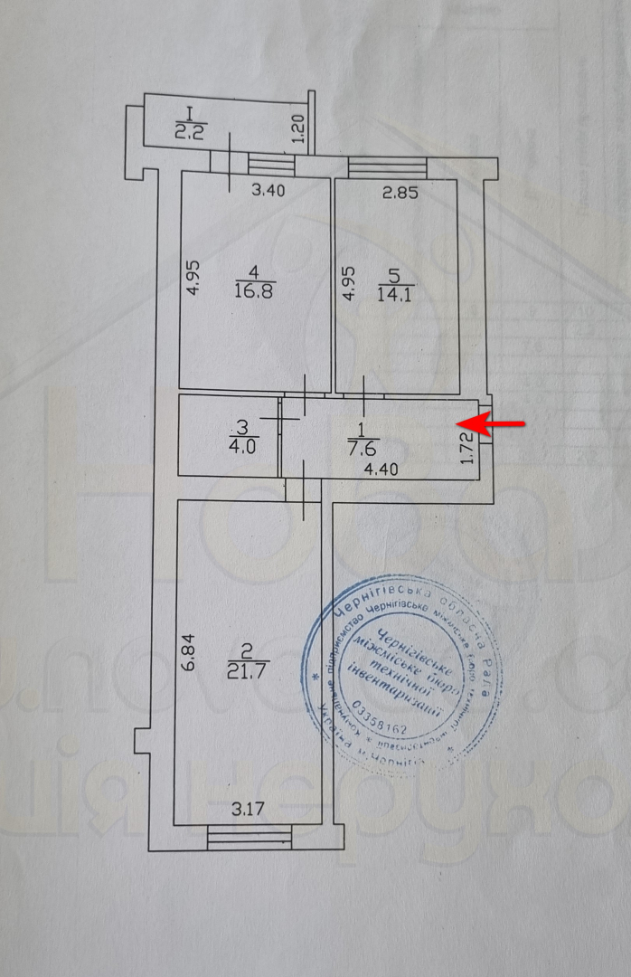 2 кімнатна квартира 67м2 в новобудові з ремонтом по вул.Старобілоуська. Фото - 16