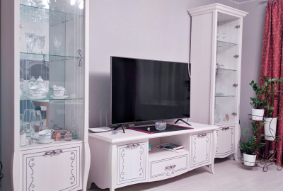 Простора 3-кімнатна квартира в центрі міста с меблями та технікою