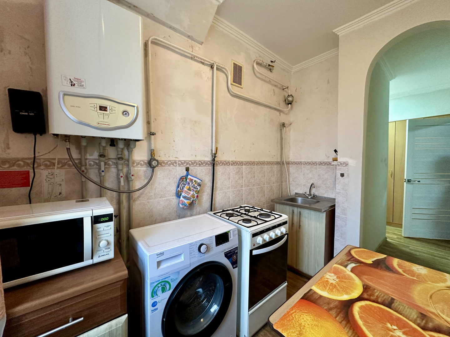 Двокімнатна сталінка,автономне опалення,житловий стан.. Фото - 9