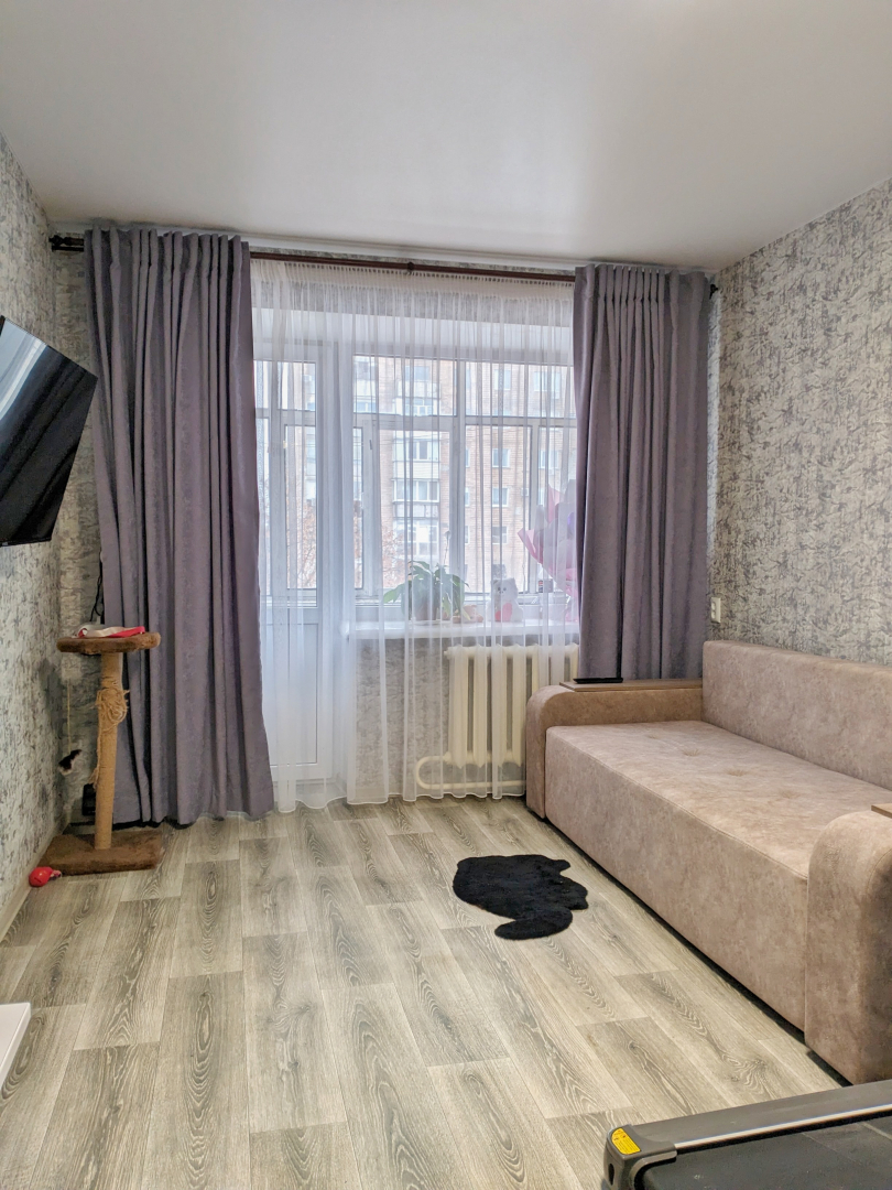 1-кімнатна квартира по Левка Лук’яненка. Ремонт, меблі, техніка, колонка. Фото 1