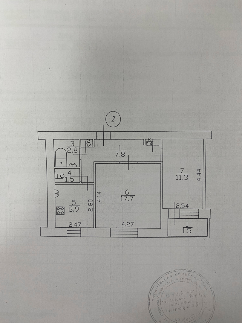 Простора 2-кімнатна квартира на вул Соборності!. Фото - 7