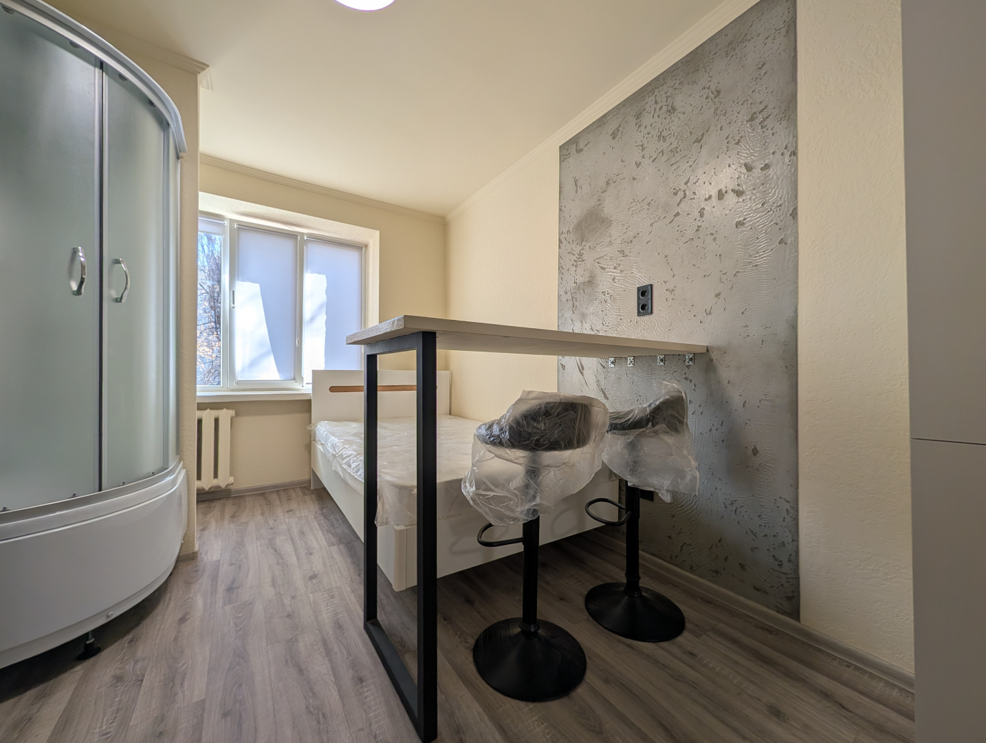 Смарт квартира 14 м2 з ремонтом, меблями та технікою, район КСК. Фото - 2