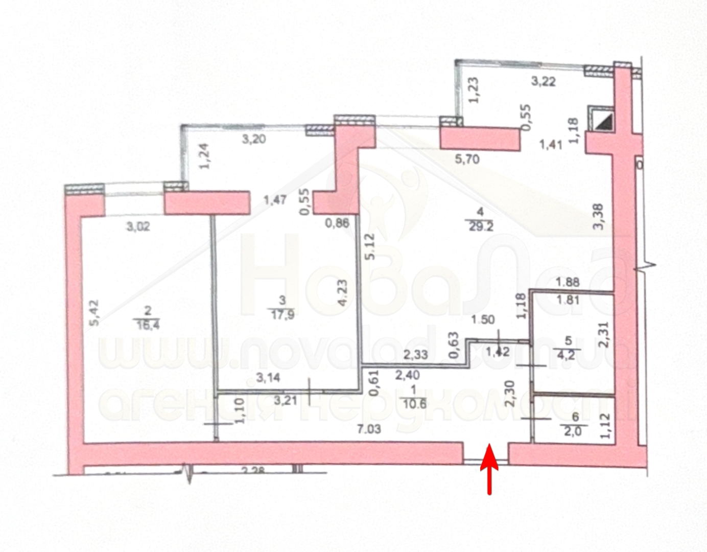3 кімнатна квартира 80м2,5/10 з індивідуальним опаленням район Масани. Фото - 2