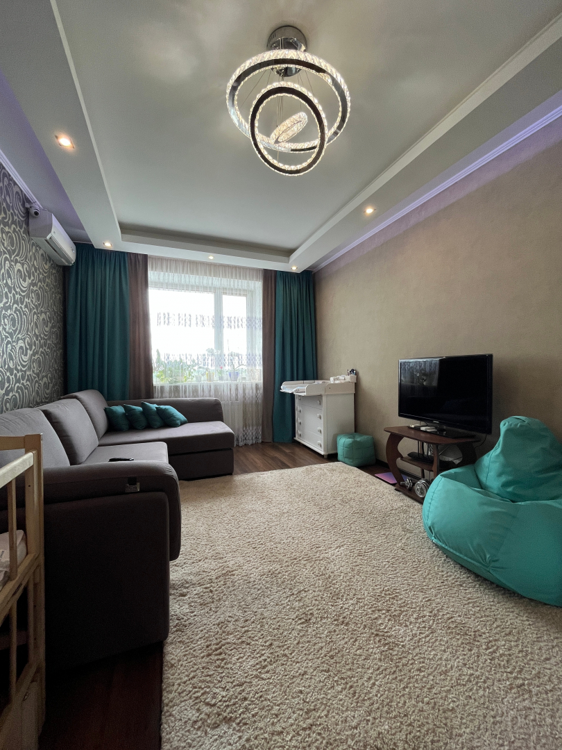 Продається 1на квартира 47 м² у новобудові з ремонтом — вул. Старобілоуська. Фото 1