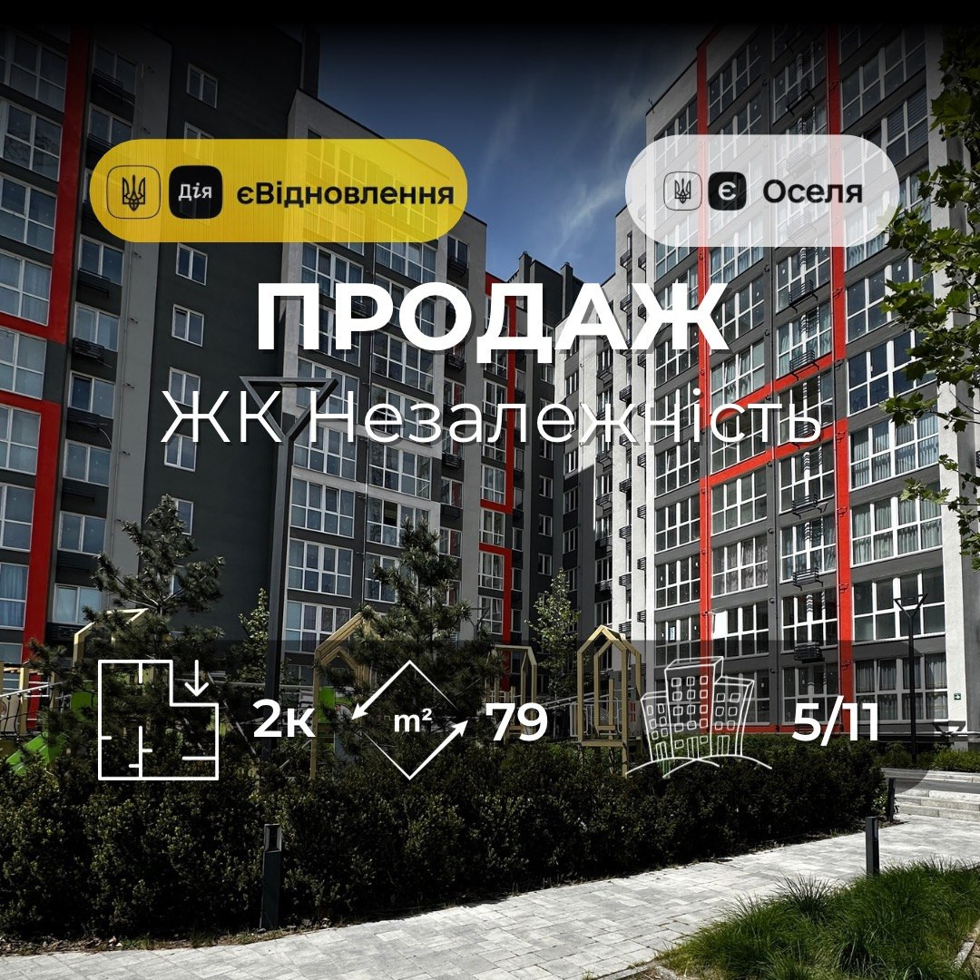 ЖК Незалежність,р-н Масани,2 кімнатна 79м2,новобудова. Фото 1