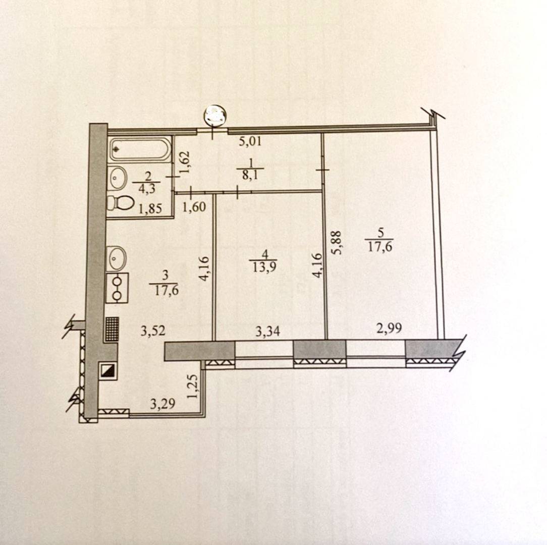 Продаж 2 кімнатної квартири Масани. Фото - 13