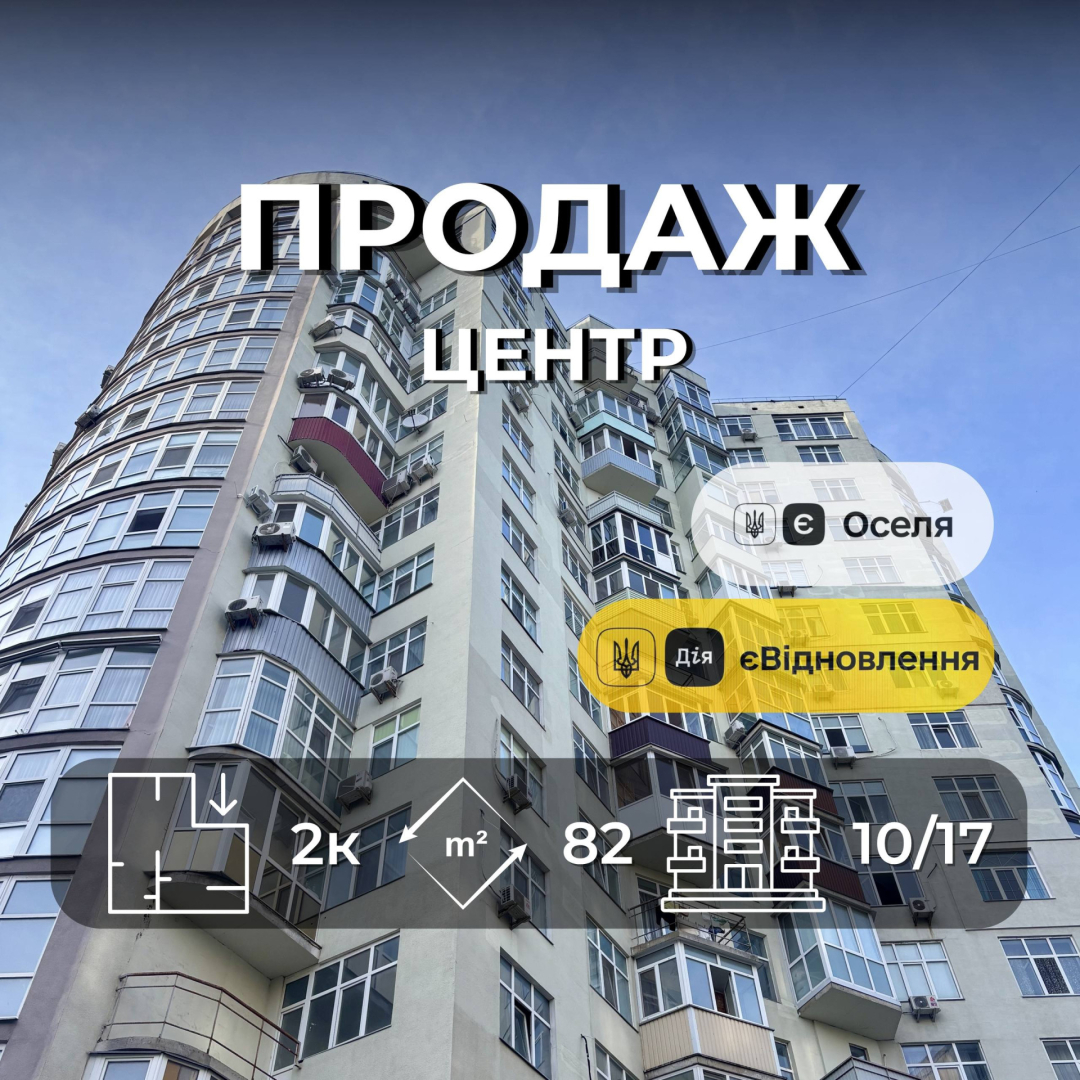 2-кімнатна квартира, 82 м² з меблями - технікою та ремонтом Новобудова єОселя єВідновлення. Фото 1