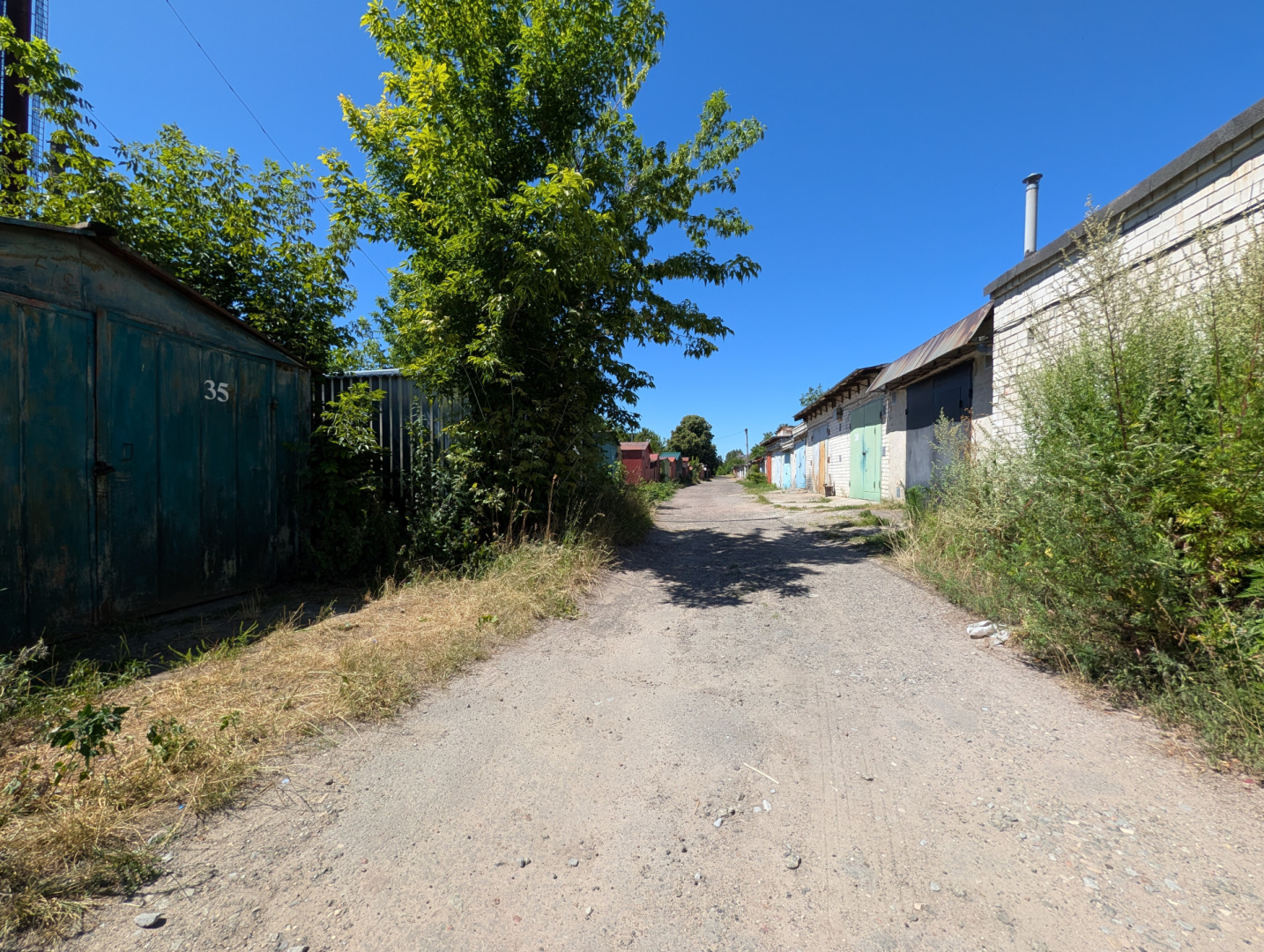 Металевий гараж 20 м², АК Моноліт, перша лінія, сухий, бетонний фундамент. Фото - 9