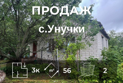 Будинок біля річки, 25 соток землі, с. Унучки, ЄВідновлення