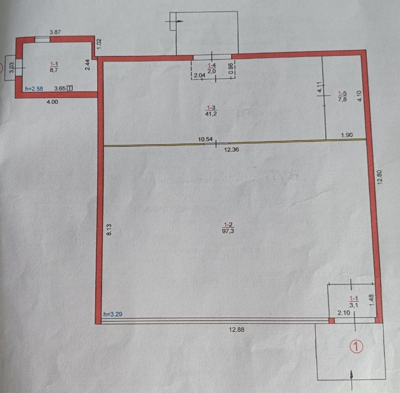 Нежитлове приміщення 160 м² у центрі села Надинівка під магазин склад виробництво. Фото - 6